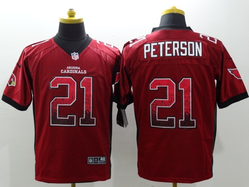 Men's Arizona Cardinals Patrick Peterson #21 Red Jersey